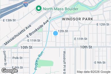 Map image of the property - 1112 Newman St