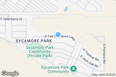 Map image of the property - 7584 E Fair Meadows Loop