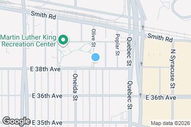 Map image of the property - 3810 Olive St