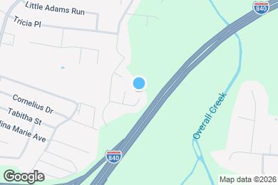 Map image of the property - 3128 Hardwood Dr