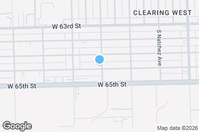 Map image of the property - 6700 W 64th Pl