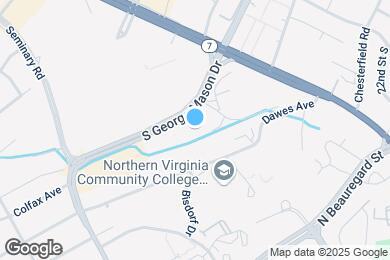 Map image of the property - 3709 S George Mason Dr