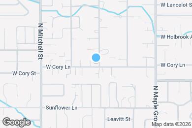 Map image of the property - 2501 N Kimball St