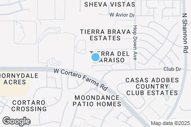 Map image of the property - 3306 W Calle De Manzanillo