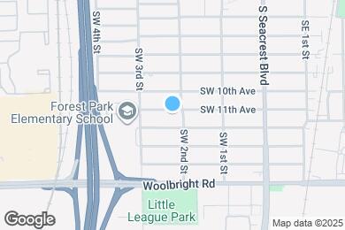 Map image of the property - 306 SW 11th Ave