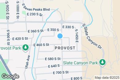Map image of the property - 442 S 1350 E