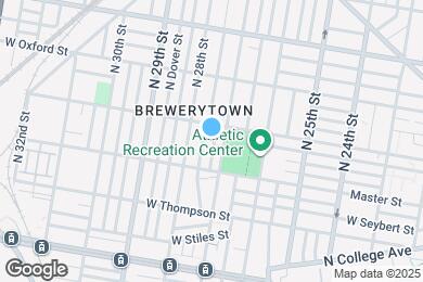 Map image of the property - 1442 N Etting St