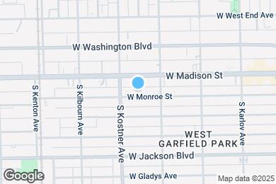 Map image of the property - 4334 W Monroe St