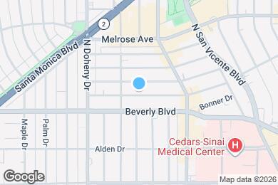 Map image of the property - 8921 Rosewood Ave