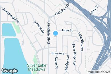 Map image of the property - 2477 Silver Lake Blvd