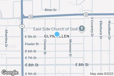 Map image of the property - 2501 E 5th St