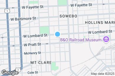 Map image of the property - 112 S Calhoun St