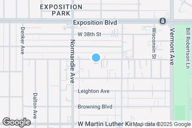 Map image of the property - 1222 W. 39th