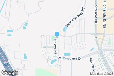 Map image of the property - 964 4th Ave NE