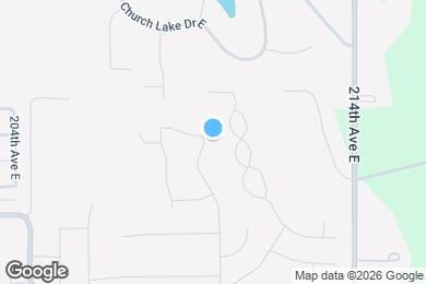 Map image of the property - 7708 210th Ave E