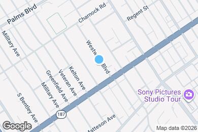 Map image of the property - 3741 Westwodl blvd