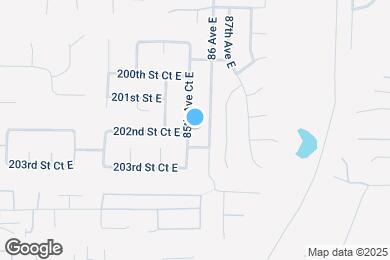 Map image of the property - 20207 85th Ave Ct E