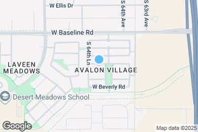 Map image of the property - 6425 W Constance Way