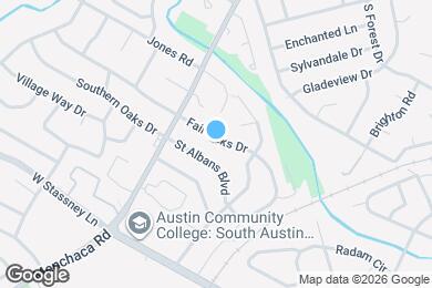 Map image of the property - 1803 Fair Oaks Dr