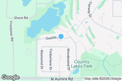Map image of the property - 2440 Oneida Ln