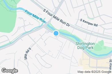 Map image of the property - 2534 S Arlington Mill Dr