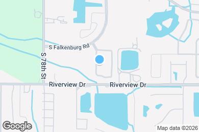 Map image of the property - 8424 Deer Chase Dr
