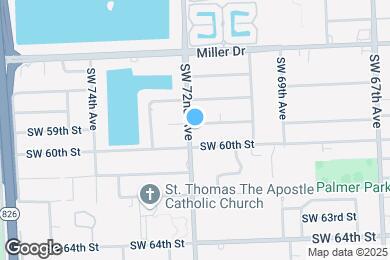 Map image of the property - 5901 SW 72nd Ave
