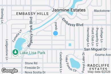 Map image of the property - 7414 San Carlos Dr
