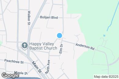 Map image of the property - 331 North Ave