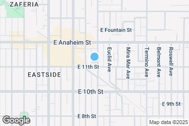 Map image of the property - 1109 Loma Ave