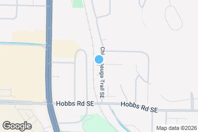 Map image of the property - 12322 Chicamauga Trail SE