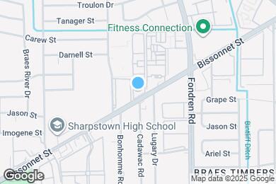 Map image of the property - Gardens at Bissonnet