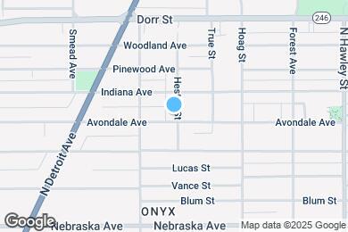 Map image of the property - 903 Heston St