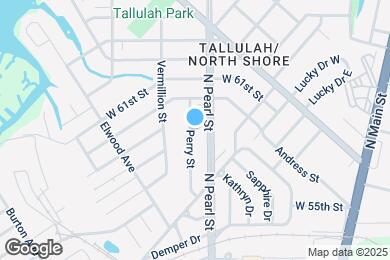 Map image of the property - 6831 Perry St