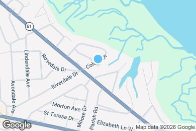 Map image of the property - 867 Colony Dr
