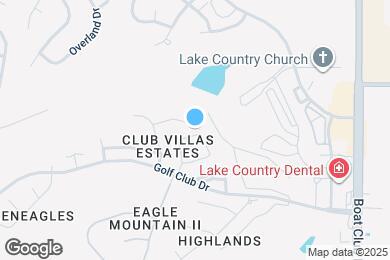 Map image of the property - 8434 Golf Club Cir