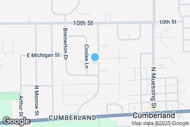 Map image of the property - 616 Woodlark Dr