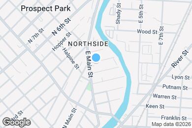 Map image of the property - 190 N 1st St