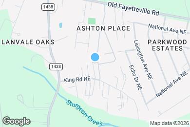 Map image of the property - 1239 Dunlop Dr NE