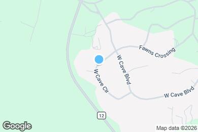Map image of the property - 11135 W Cave Cir
