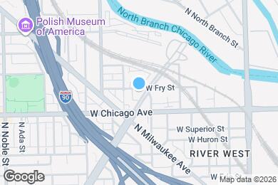 Map image of the property - 1065 W Fry St