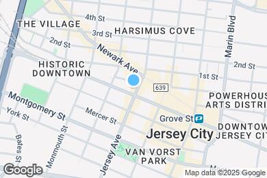 Map image of the property - 523 Jersey Ave