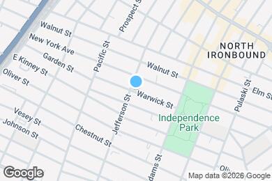 Map image of the property - 57 Warwick St