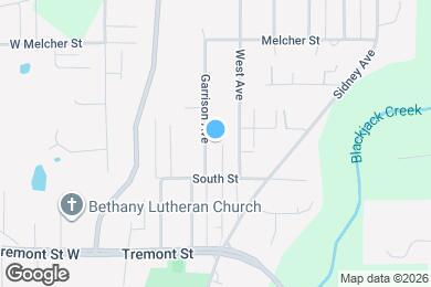 Map image of the property - 1325 Garrison Ave