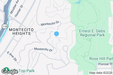 Map image of the property - 3743 Latrobe St