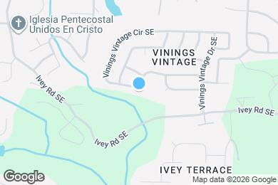 Map image of the property - 337 Vinings Vintage Cir SE
