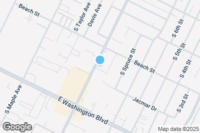 Map image of the property - 834 S Greenwood Ave
