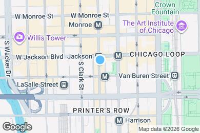 Map image of the property - 339 S Dearborn St