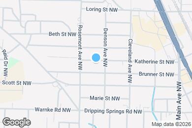Map image of the property - 1408 Katherine St NW