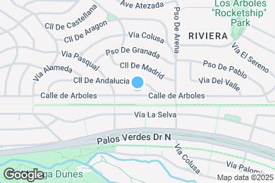 Map image of the property - 825 Calle de Arboles